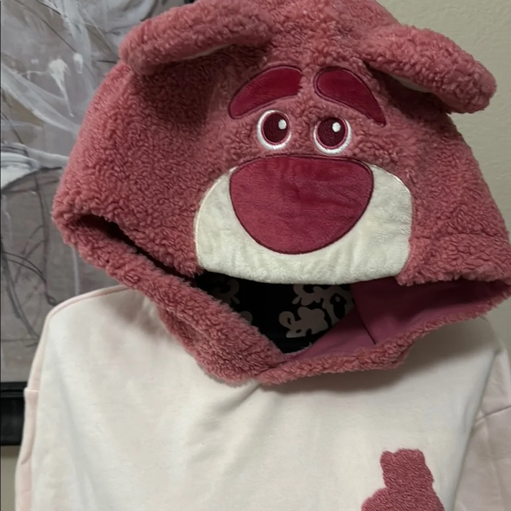 Disney Lotso Hoodie Sweatshirt - Picture 2 of 8